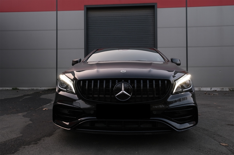Voorbumper Mercedes CLA A45 AMG facelift look 14-19