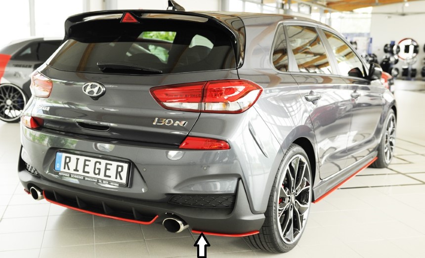 Achterskirts Hyundai i30 N (Performance) Rieger