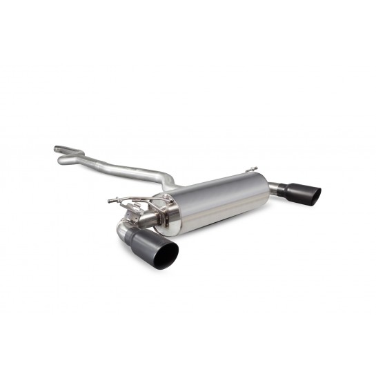 BMW 2 Series F22/23 M240i Non-GPF Model Non-res cat-back system with electronic valves Scorpion 