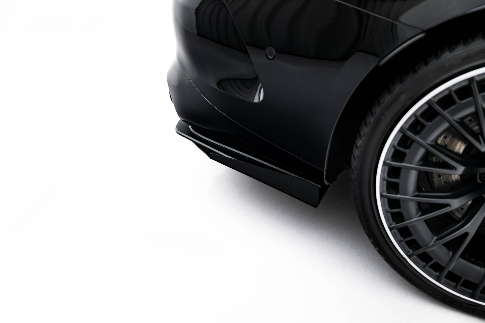 Street Pro Achter Diffuser + Flaps Mercedes-AMG CLE 53 C236 Maxton Glanzend zwart