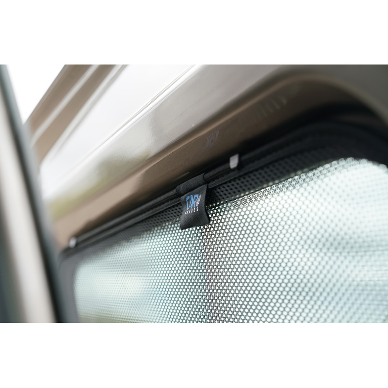Set Car Shades (achterportieren)  Ford Tourneo Courier 2014-2023 (met openslaande ramen) (2-delig)