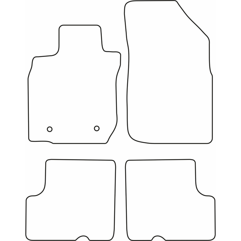 Automatten  Dacia Duster 2010-2014