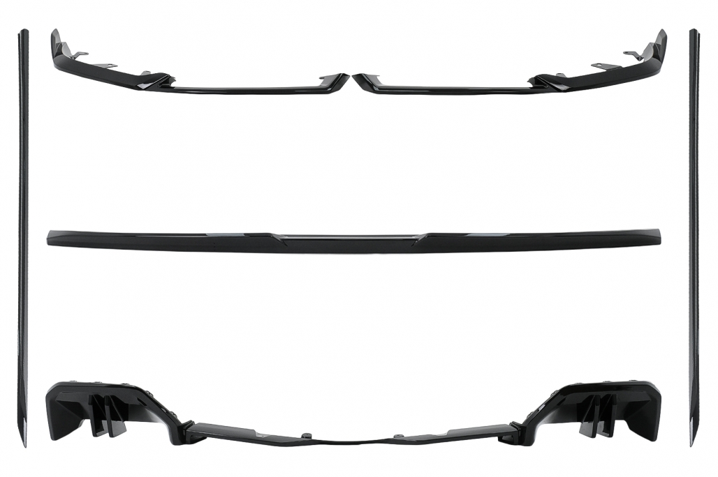 Bodykit BMW 5 G60 M-pack Black Knight Design Glans Zwart