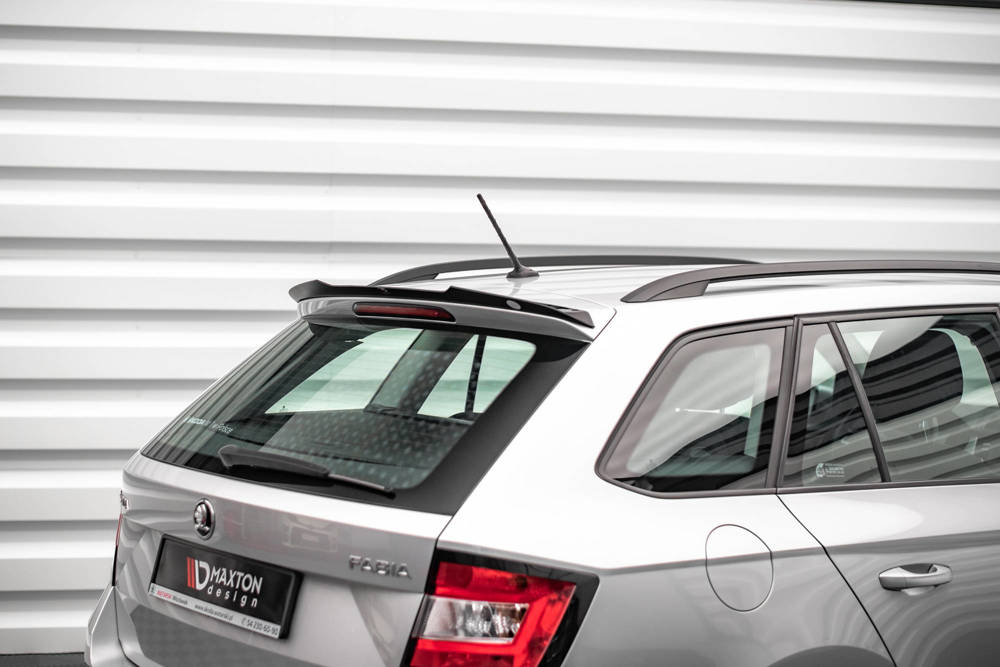 Spoiler Skoda Fabia MK3 Glans Zwart Maxton
