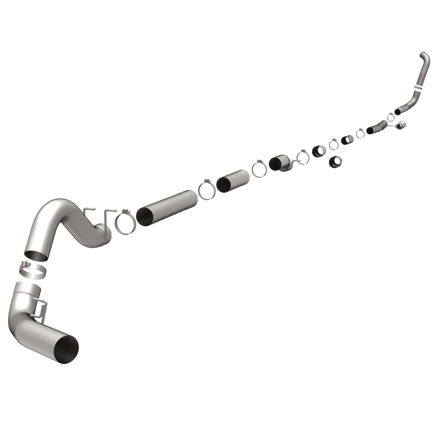 Ford SYS TB 99-03 Ford Diesel 7.3L Magnaflow Cat-BackDA