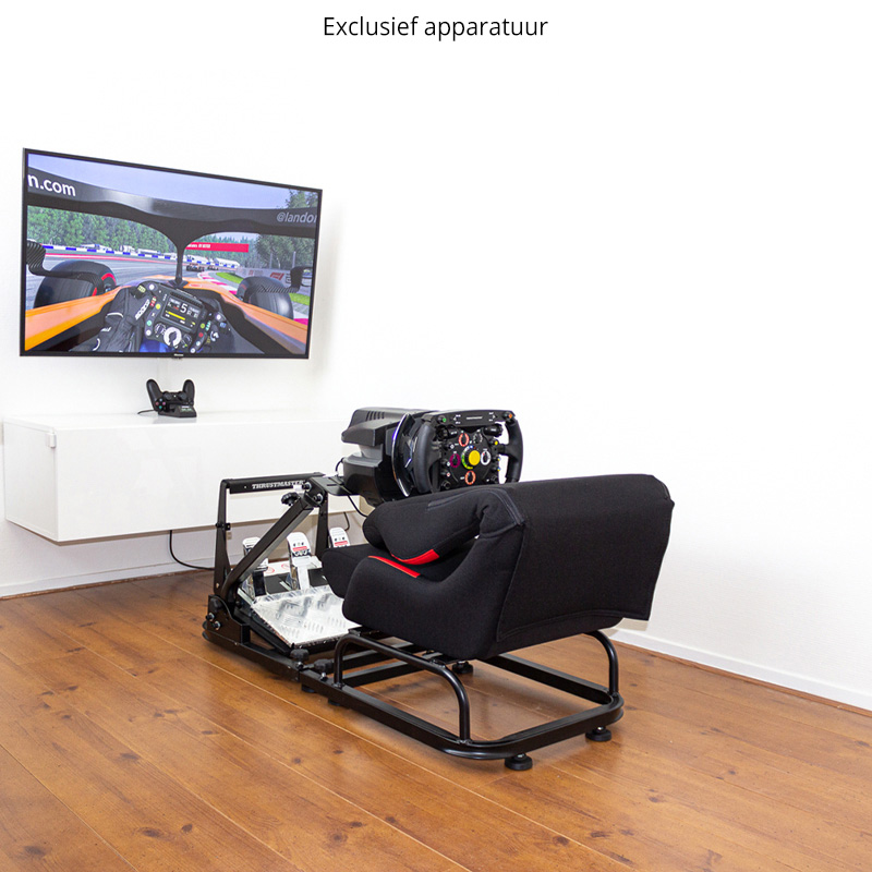 Game-Simulator Set incl. opvouwbare Sportstoel