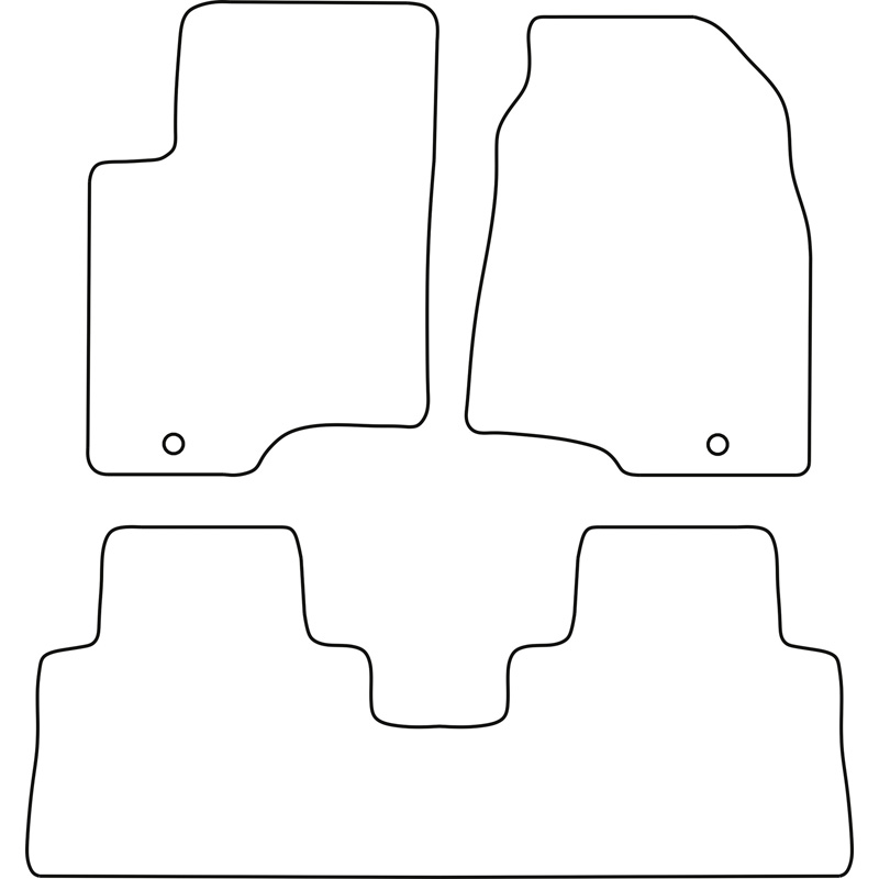 Automatten Velours  Chevrolet Captiva 2006-2011
