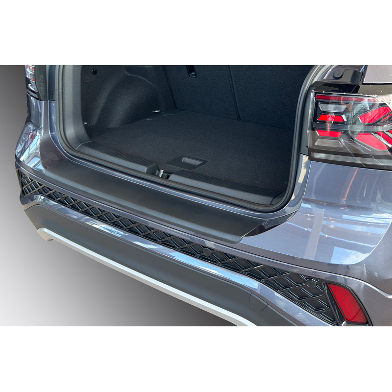 ABS Achterbumper beschermlijst  Volkswagen T-Cross Facelift 2024- Zwart