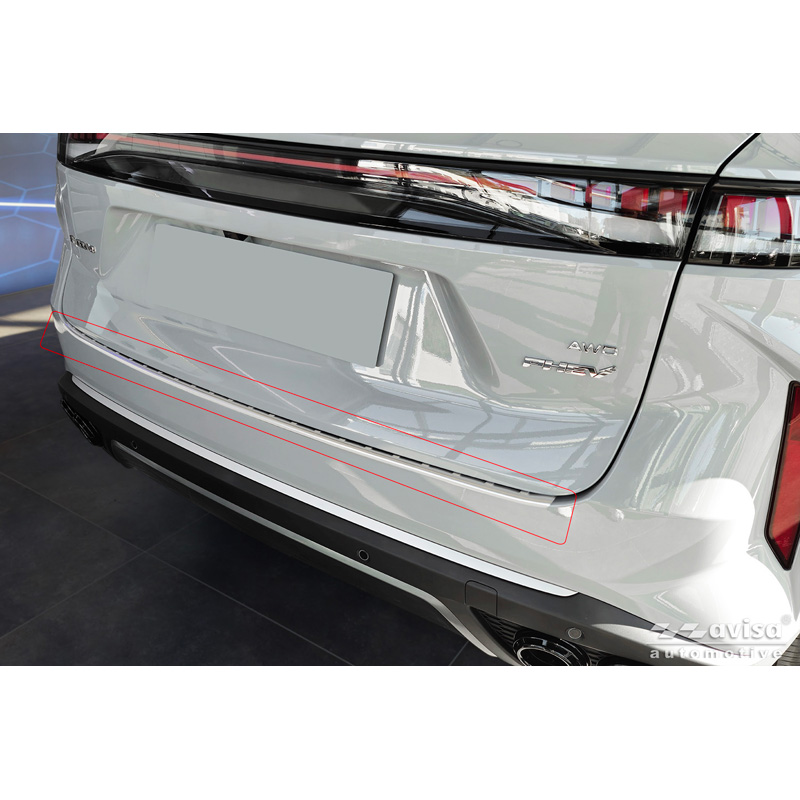 Avisa RVS Achterbumperprotector  Omoda 9 2025- - Zilver