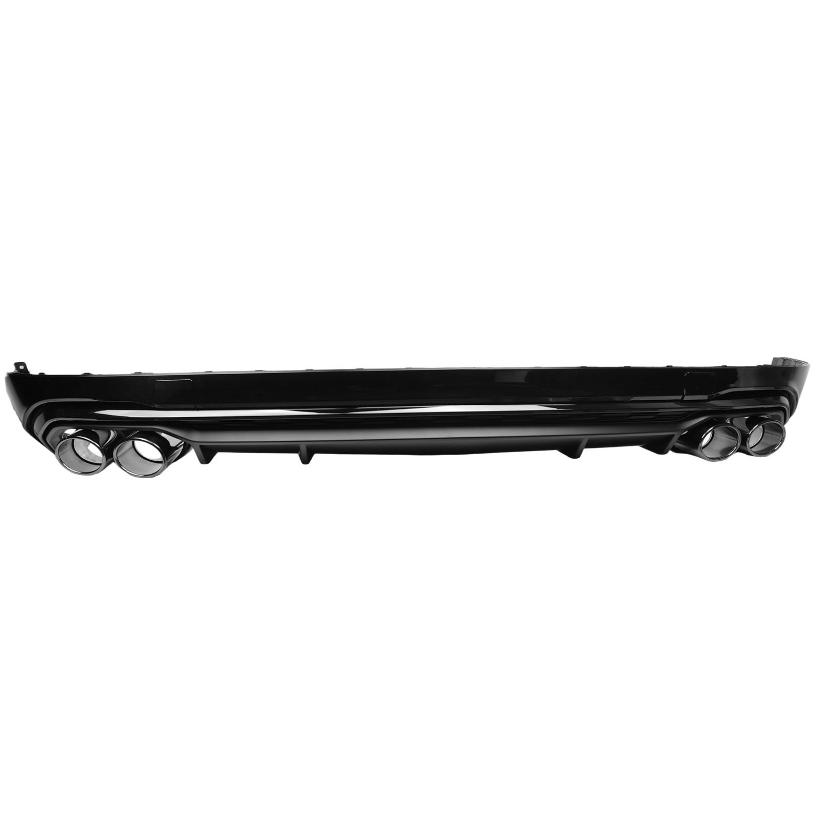 Diffuser SQ5 look Audi Q5 SUV FY Facelift S-Line (2022-2025) Zwart