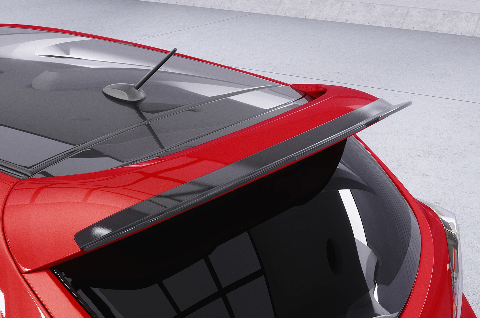 Achterspoiler Mazda 3 (Typ BL) MPS Glans Zwart 06/2009-10/2013 – CSR