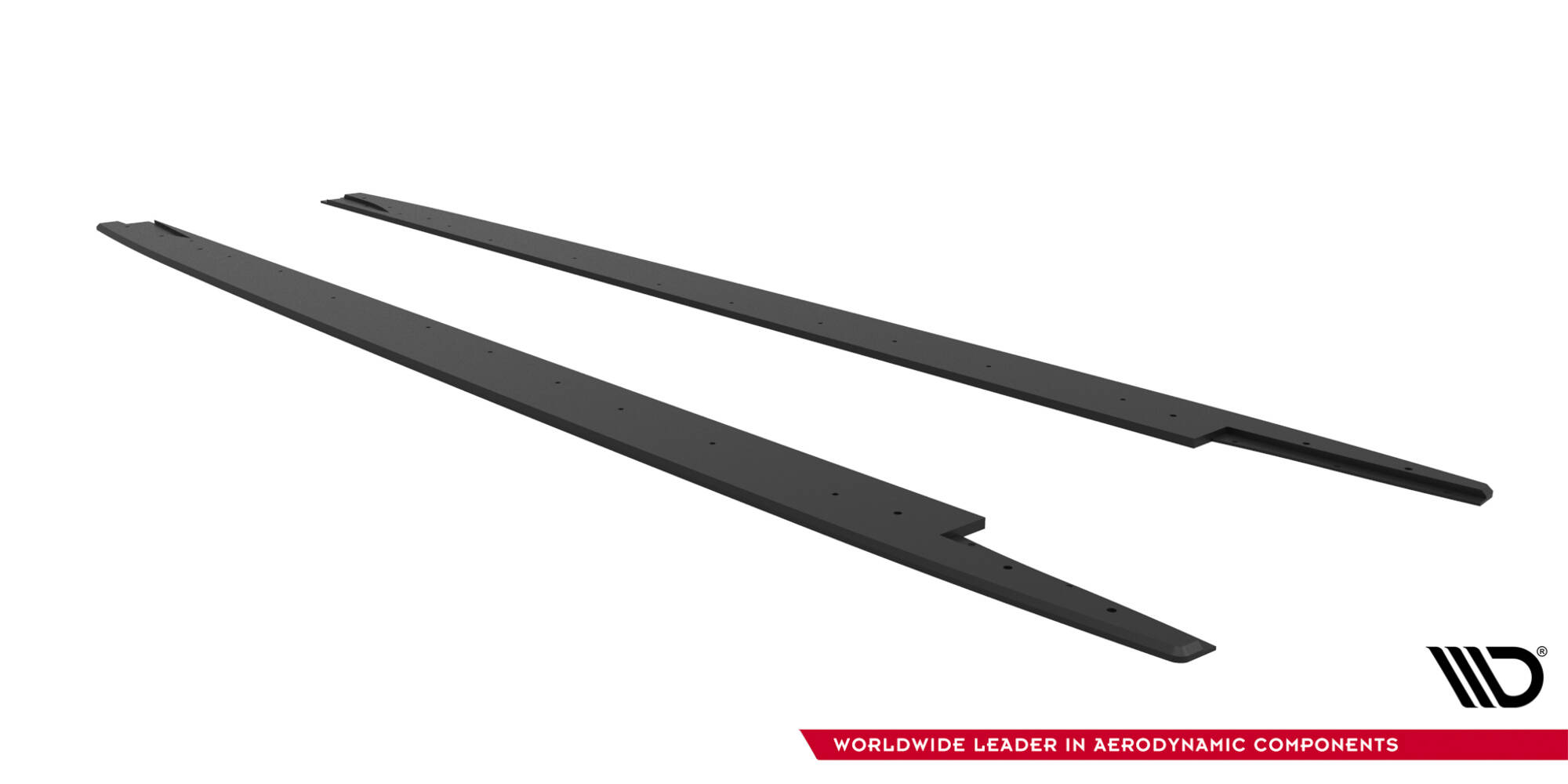 Street Pro Zijskirts Mercedes-AMG CLE 53 C236 Maxton Glanzend zwart