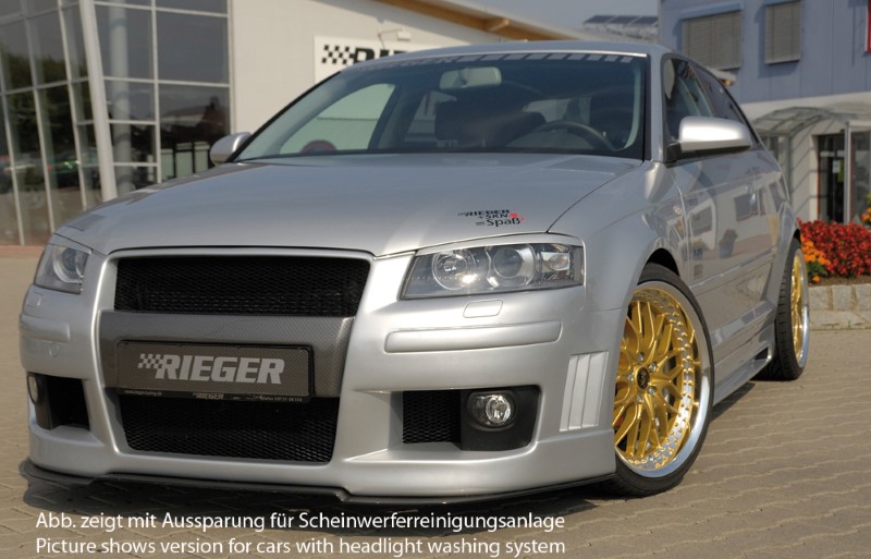 Voorbumper Audi A3 8P R-frame Rieger