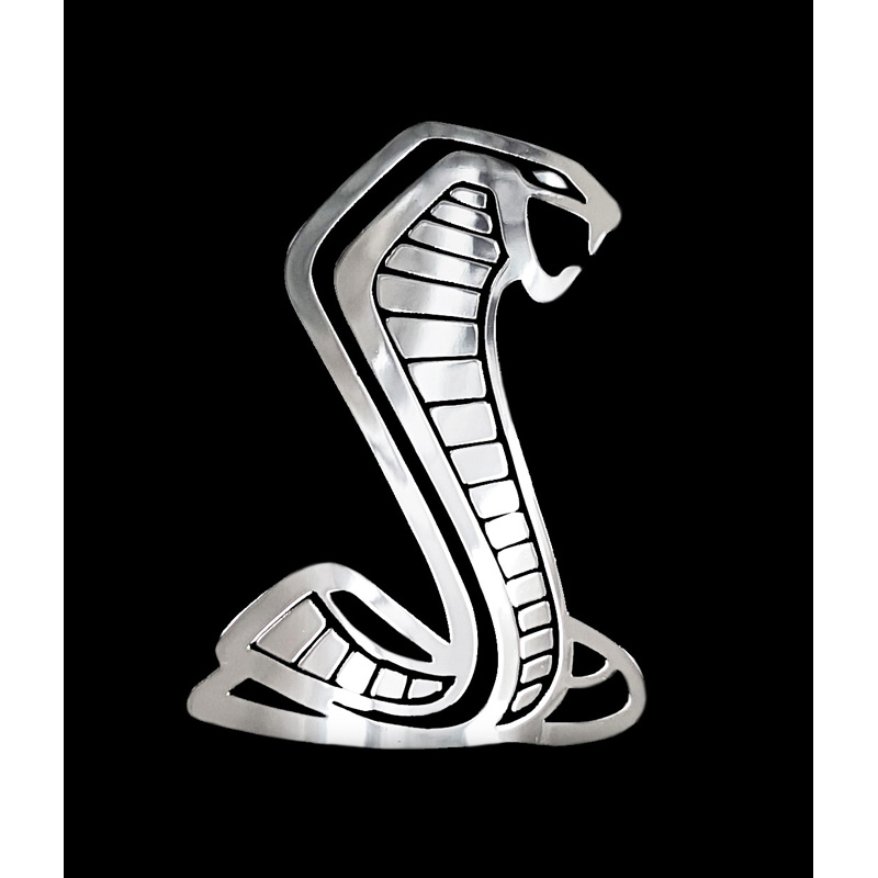Nikkel Sticker 'Cobra' - 50x70mm