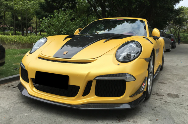 Porsche 911 991.1 Carrera/Targa S/4/4S GT3 Style Carbon Canards 2012-2015