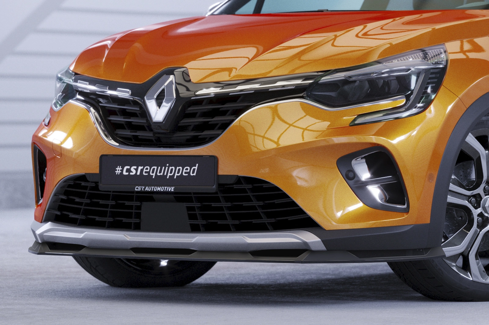 Voorspoiler Renault Captur 2 glans zwart