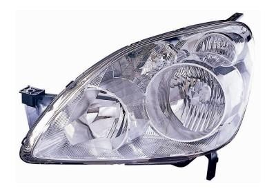 koplamp, H1+H1, elektr verstelb, links Honda CR-V, 2004 -2007