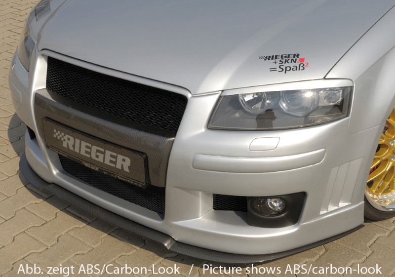 Spoilerzwaard Voor Voorspoiler Audi A3 8P ABS gevormde versie Rie