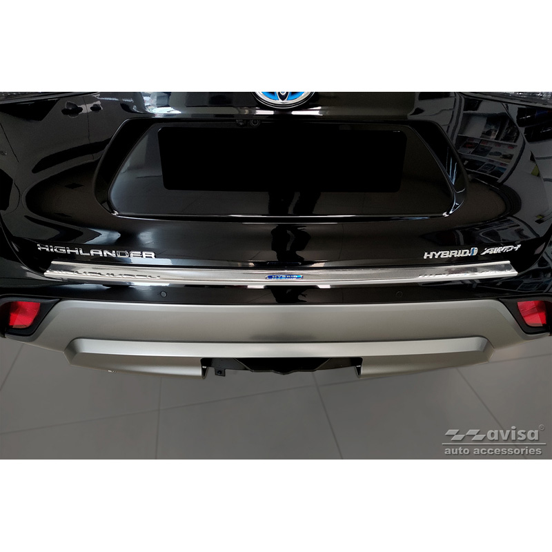 RVS Achterbumperprotector  Toyota Highlander (XU70) 2020- 'Hybrid'