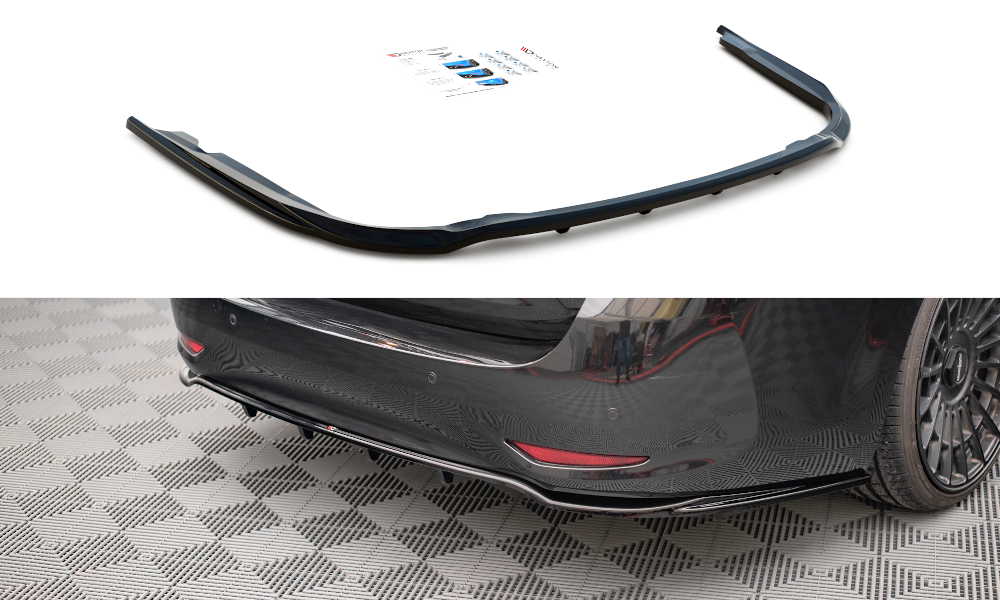 Diffuser toyota avensis MK3 Facelift glans zwart