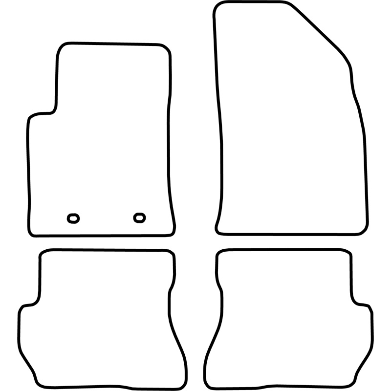 Automatten  Ford Fusion 2005-2012
