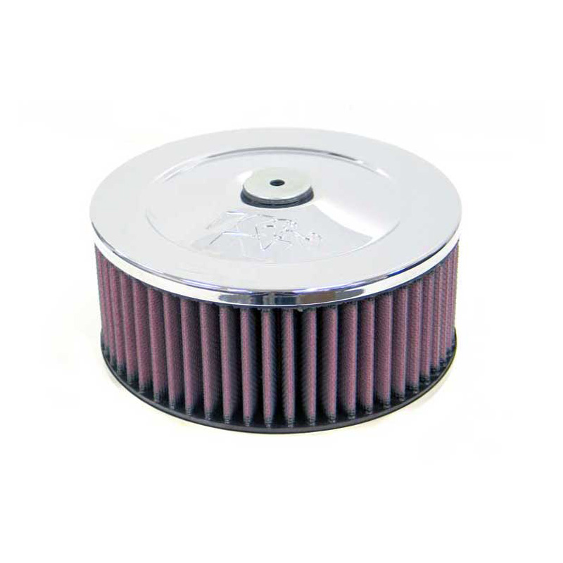 K&N luchtfilter rond - 59mm aansluiting, 178mm diameter, 103mm hoogte (60-1020)