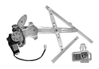 raammechanisme, incl motor, voor, links Daewoo Matiz, 1998-2001