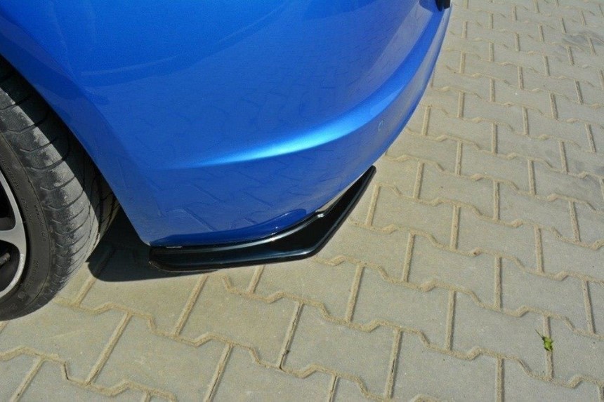 Achterzijde skirts Opel Astra J OPC/VXR Maxton Design glans zwart