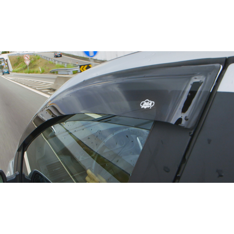 DGA Zijwindschermen  Opel Zafira Tourer C (P12) 2011- (2-delig / exterieur)