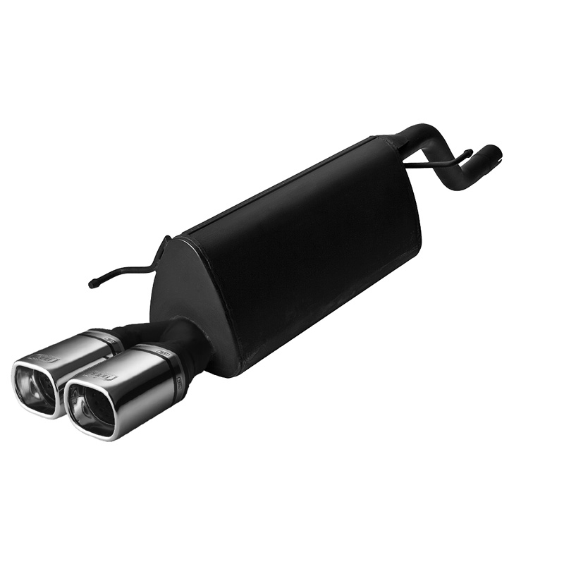 Sportuitlaat  Opel Corsa D HB 1.0i 44kW/1.2i 59kW/1.4i 66kW 2006- 2x 80x65mm (excl. OPC/OPC-Line)
