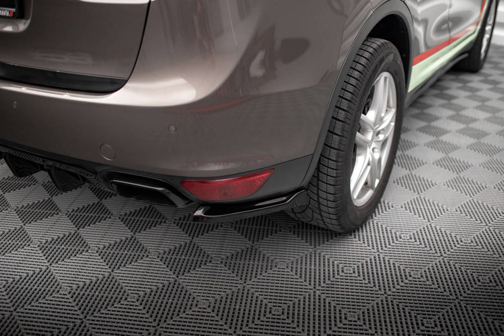 Zijdiffusers Porsche Cayenne MK2 Maxton Glans Zwart