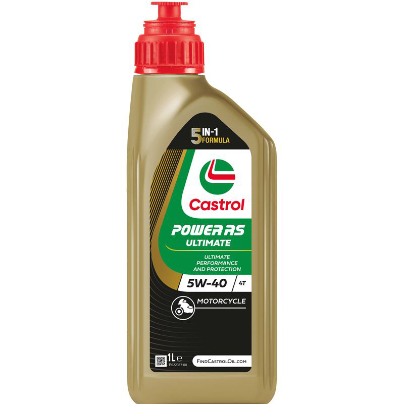 Castrol Motorolie Power RS Ultimate 4T (4-takt) 5W-40 1-liter