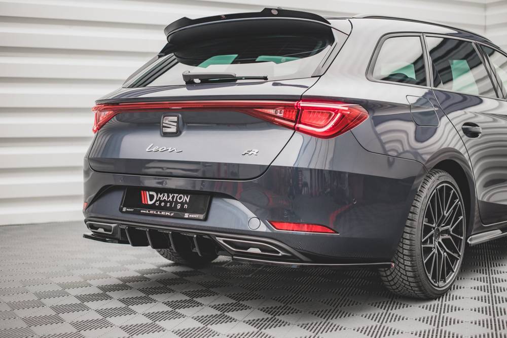 Zijdiffuser Seat Leon ST FR MK4 Glans Zwart