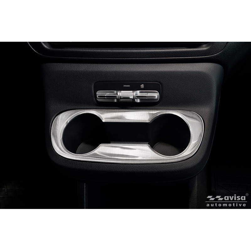 Avisa RVS bekerhouder afdekking  Mercedes Vito Tourer W447 Facelift 2024- - Zilver