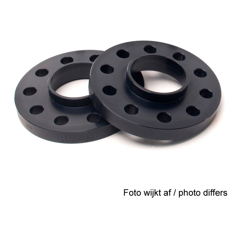 H&R DR-Systeem Spoorverbrederset 16mm per as - Steekmaat 5x112 - Naaf 57,1mm - Boutmaat M14x1,5 -   Audi/Cupra/Skoda/Volkswagen - Zwart