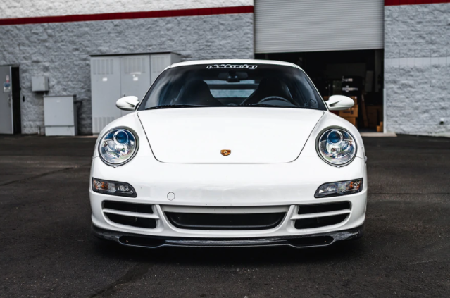 Porsche 911 997.1 Carrera/S/4S EM Style Carbon Voorspoiler 2005-2008