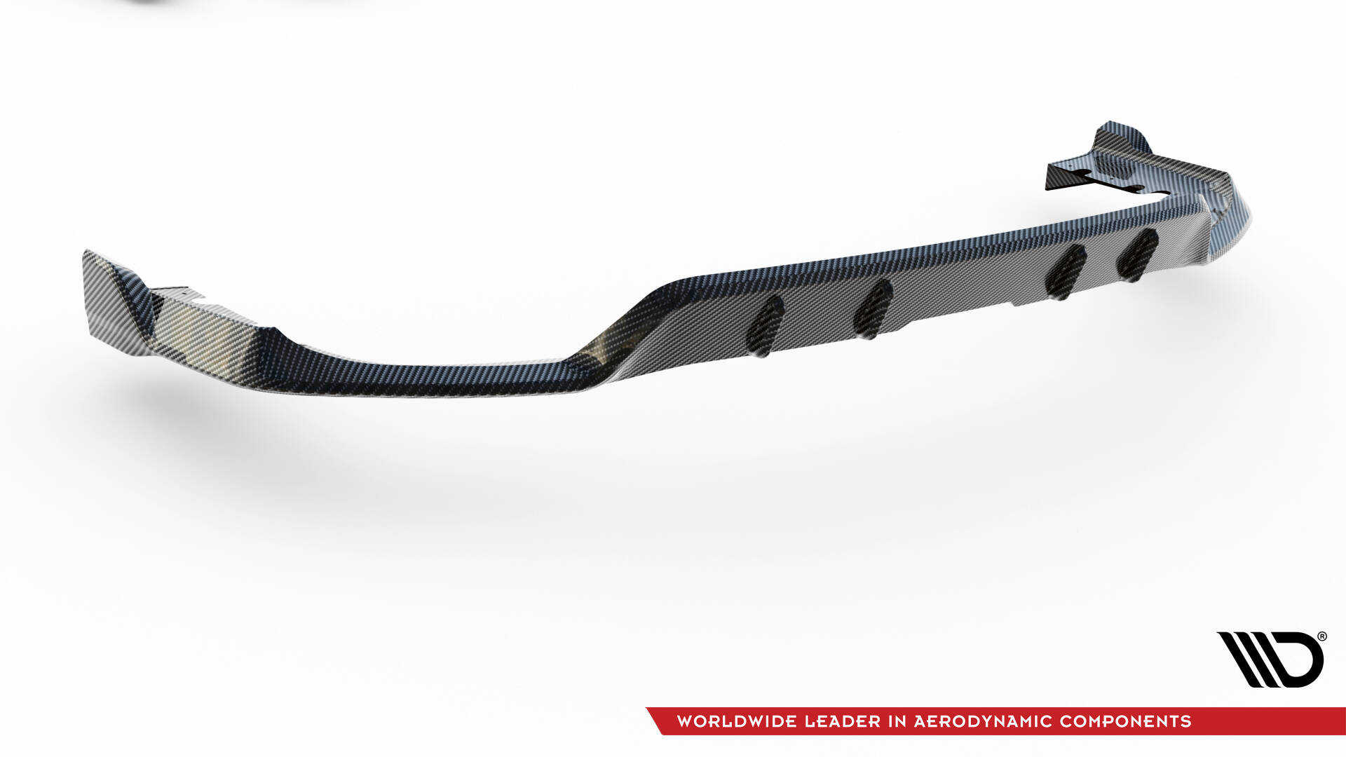 Carbon Fiber Achter Diffuser BMW X5 M-Pack G05 Facelift Maxton Glanzend zwart