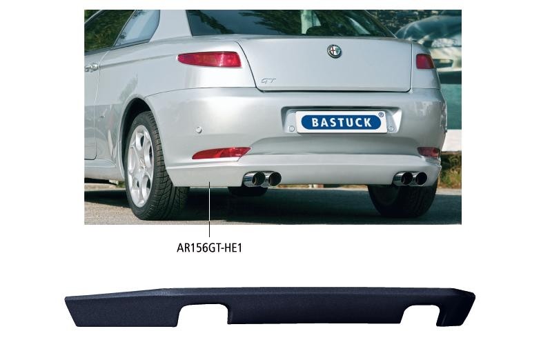 Achterbumper Diffusor Alfa Romeo GT Bastuck