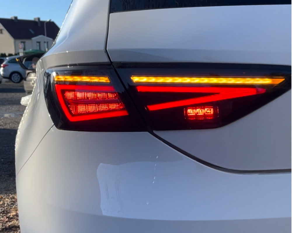Achterlichten Seat Leon III 3 5F 12-20 zwart/smoke dynamisch voor LED