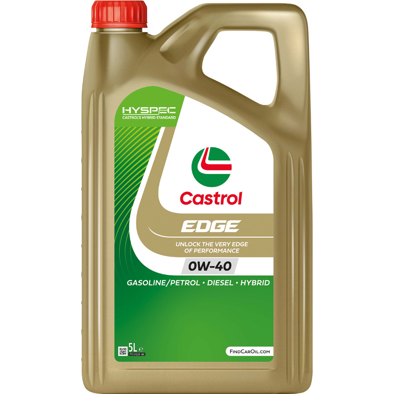 Castrol Motorolie Edge 0W-40 5-liter