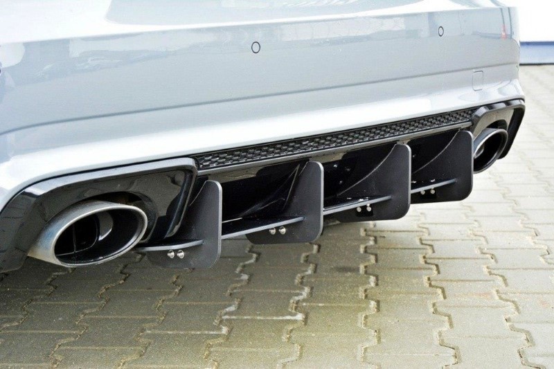 Achterkant Diffuser Audi RS3 8V Sportback