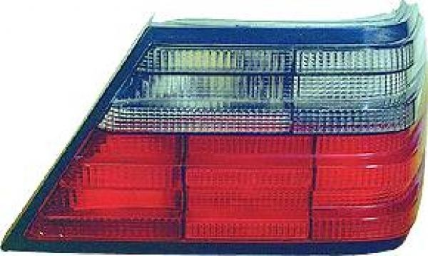 Achterlicht links DB W124 93-95 ROOD/ GRIJS