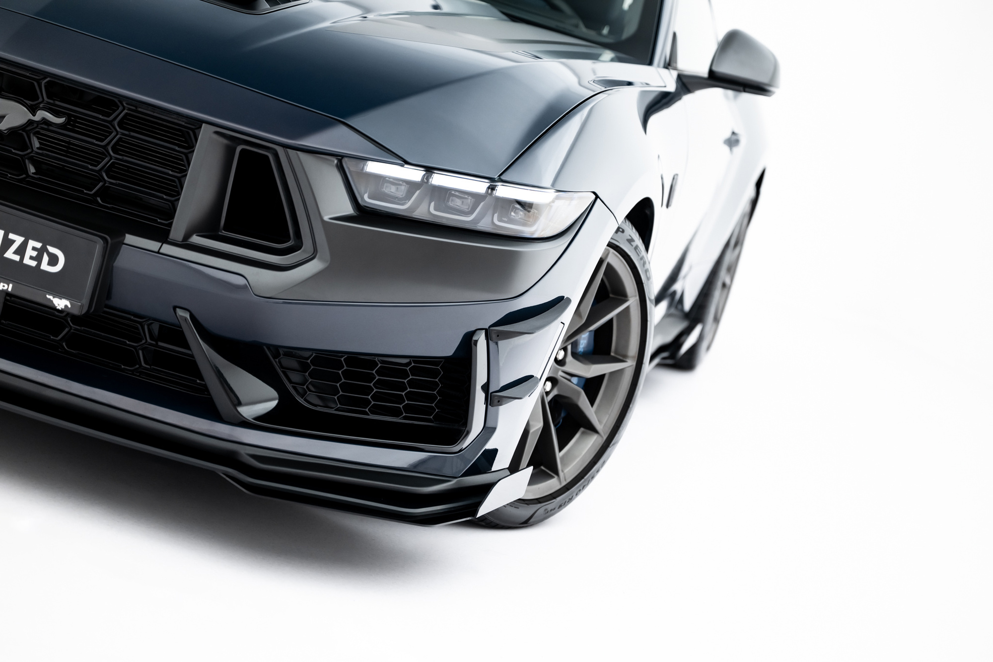 Voorspoiler + Flaps Ford Mustang Dark Horse Mk7