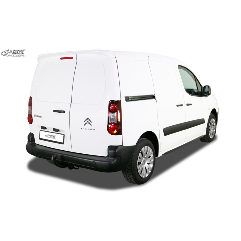 Sideskirts 'Slim'  Citroën Berlingo (B9)/Peugeot Partner 2008-2018 (ABS zwart glanzend)