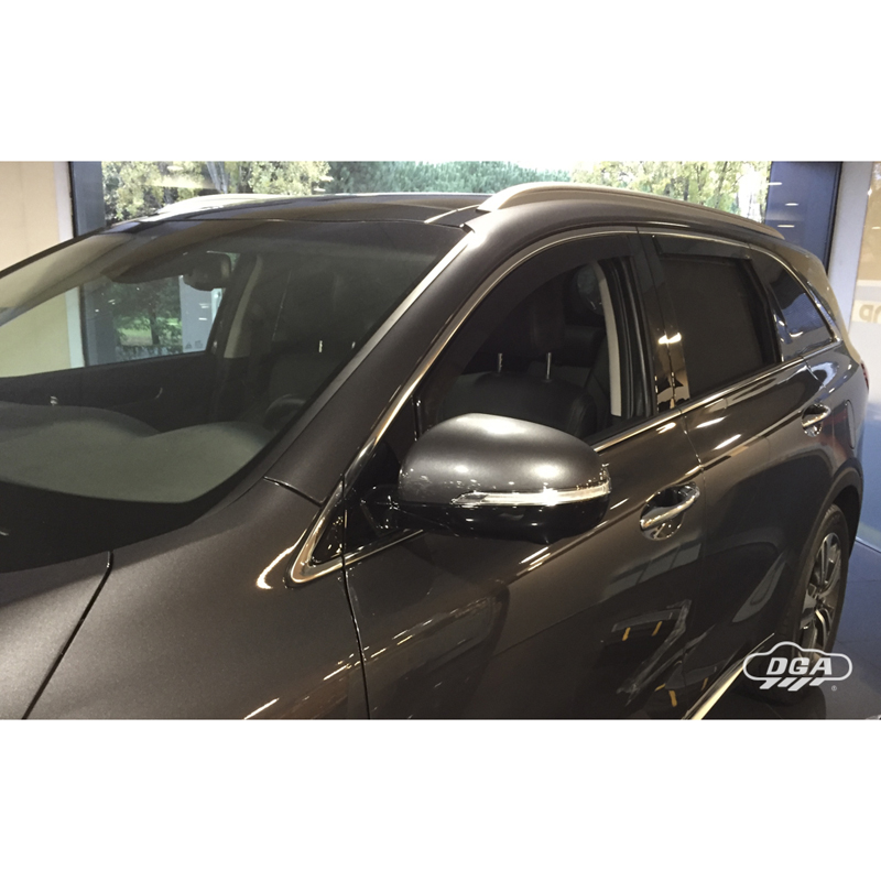 DGA Zijwindschermenset  Kia Sorento III (UM) 2014-2020 (4-delig)