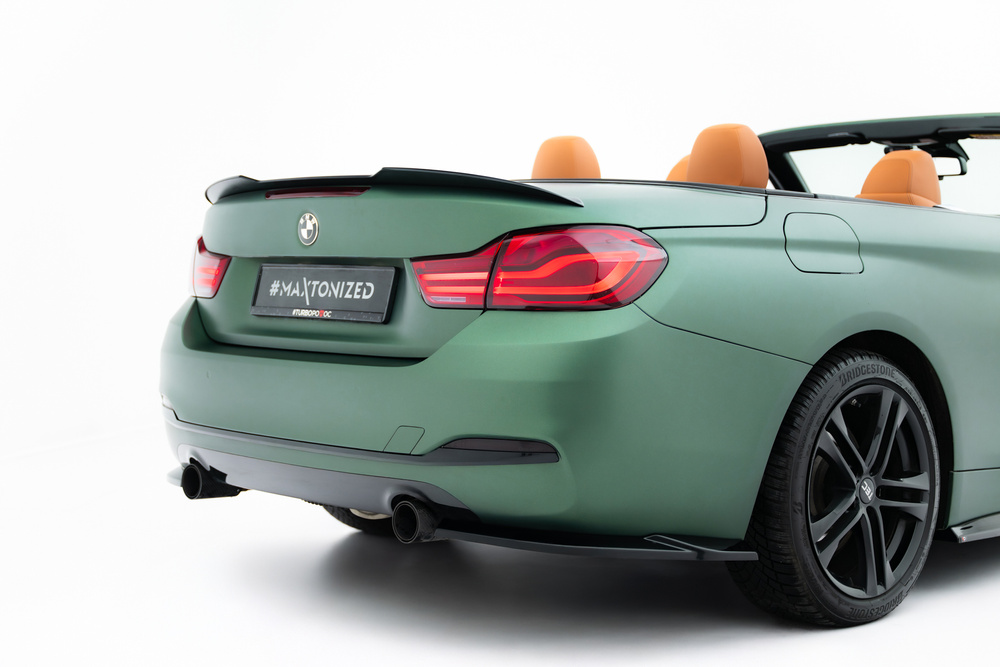 Achterzij Spoilers BMW 4 Cabrio / Coupe F33 / F32 Maxton