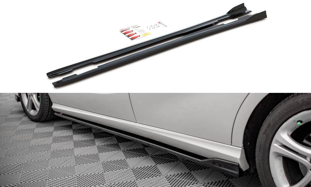 Zijskirts V1 Mercedes A klasse W176 Maxton