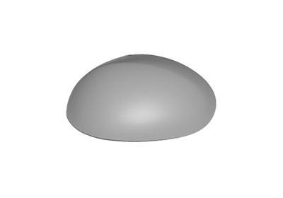 spiegelkapje, in primer, rechts Toyota Aygo, 2005-2012