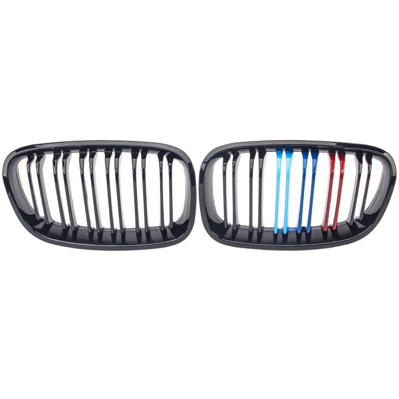 Grill Nieren BMW F20/F21 11-15 Glans Zwart Dubbel Spaak M ed.