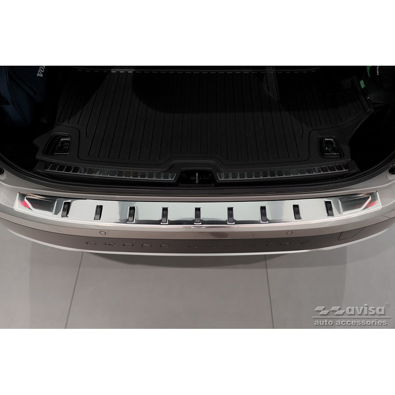 RVS Achterbumperprotector  Volvo V90 II 2016- (incl. Cross Country) 'STRONG EDITION'